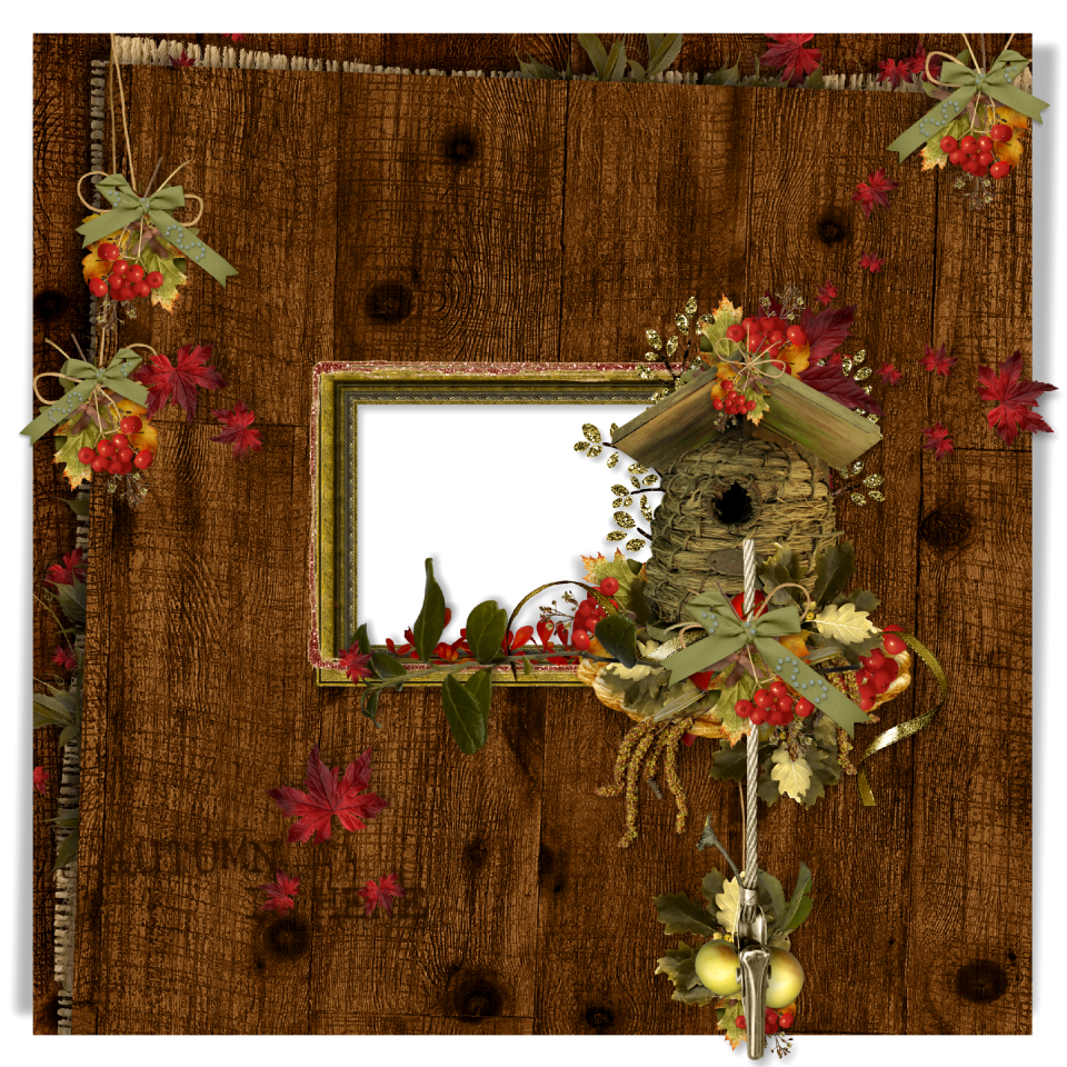 Scrapbooking decor for photos