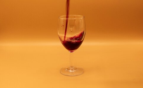 Goblet products running water