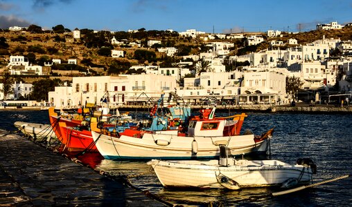 Village docks mykonos