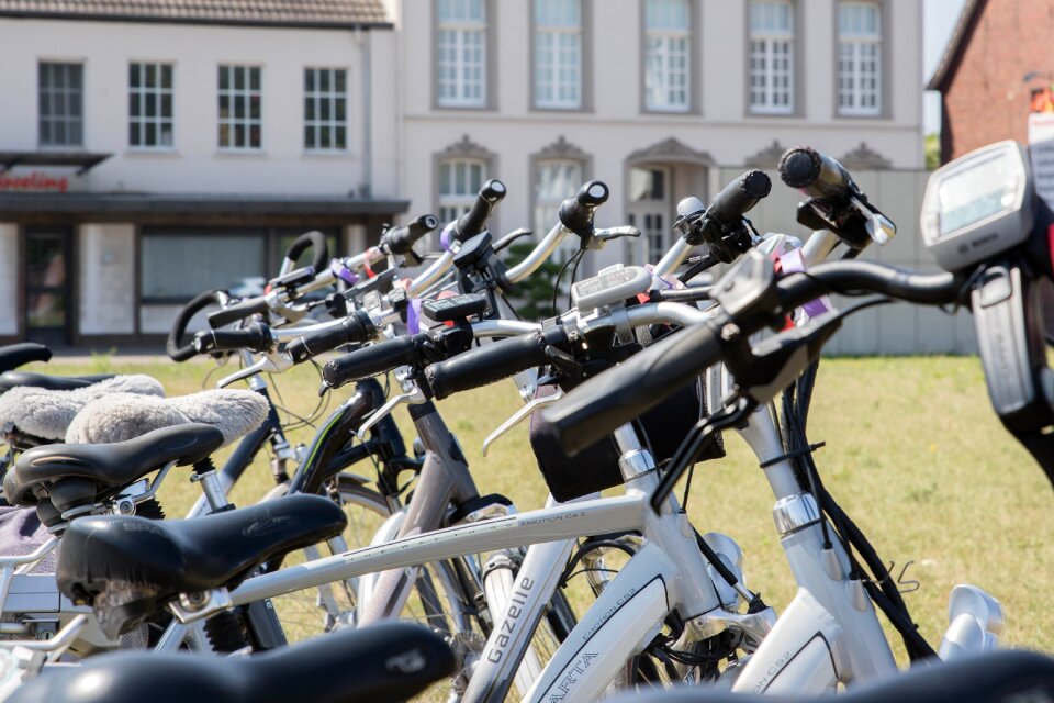 Bicycle tour fietsvierdaagse parking