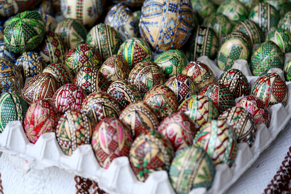 Traditional coloring painted