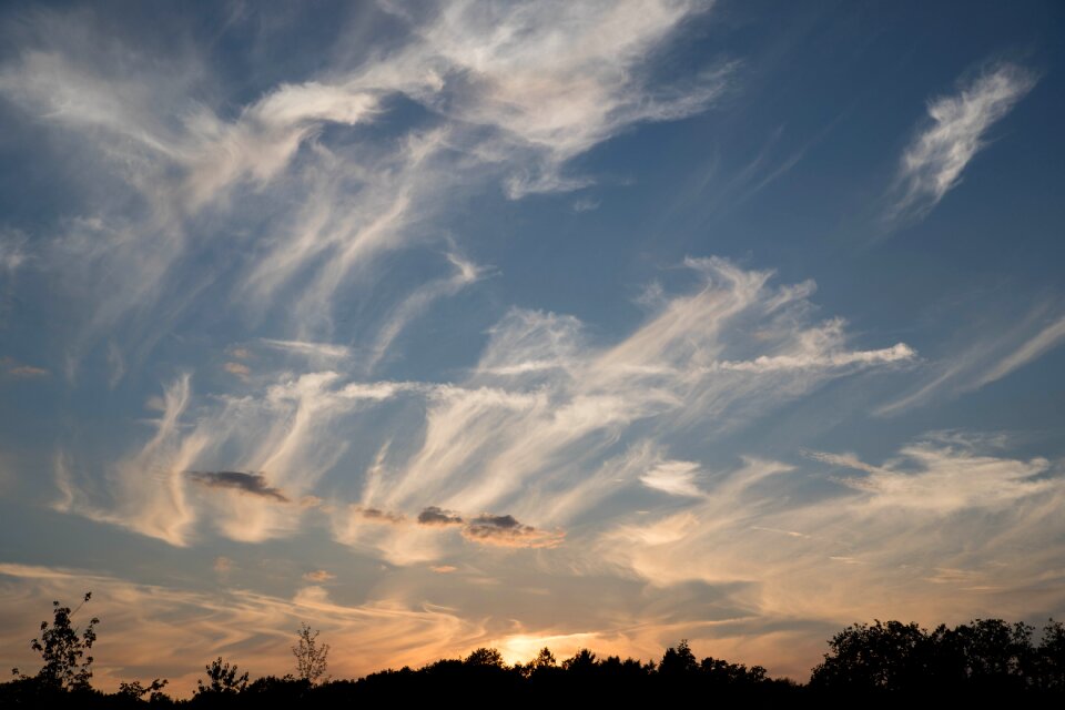 Clouds landscape nature