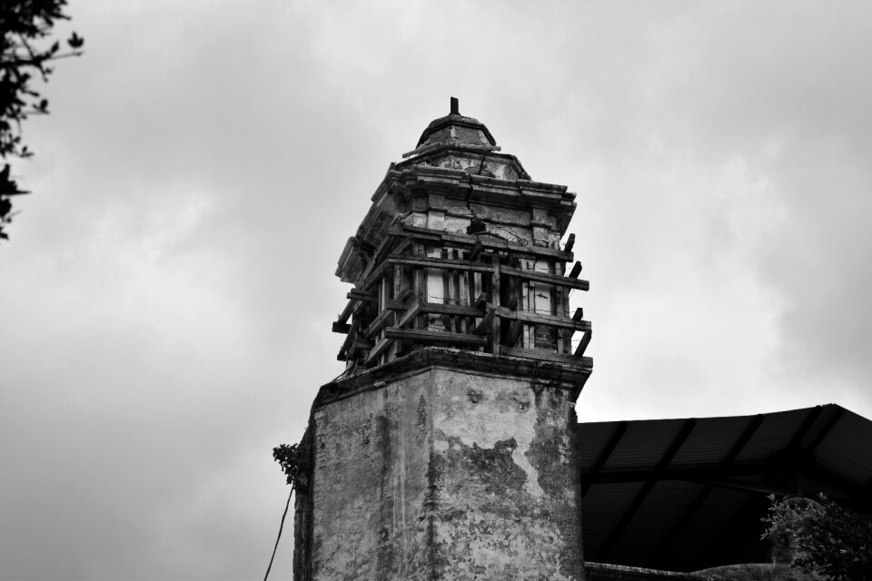 Architecture ruin building