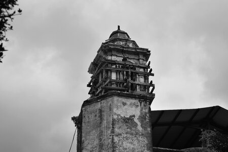 Architecture ruin building