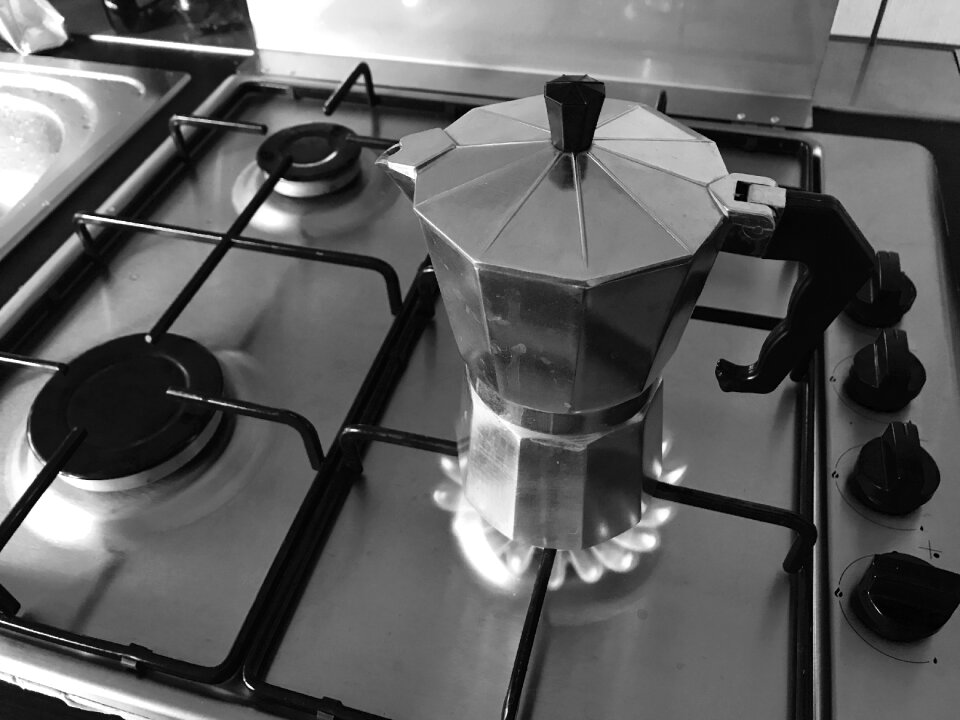 Bialetti italy gray coffee