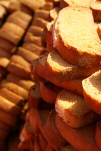 Loaf of bread eat bread crust