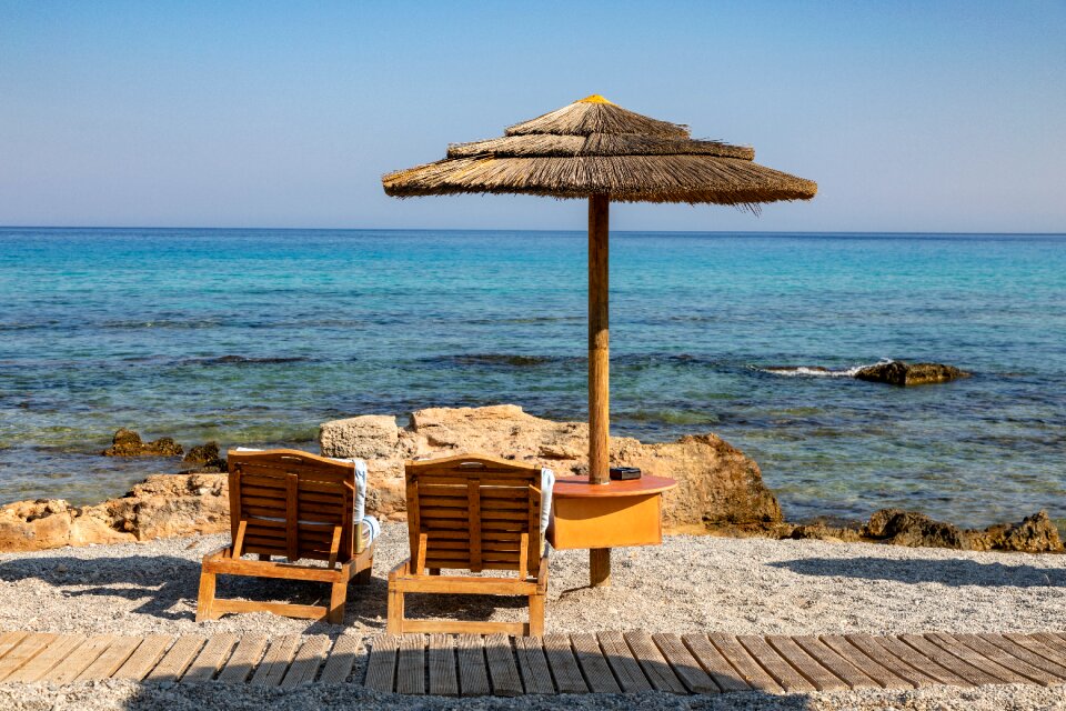 Holiday water relax