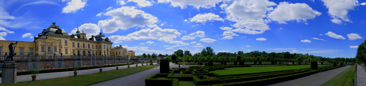 Sky clouds panoramic