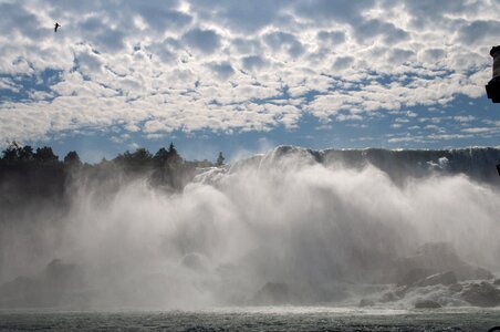 Nature river cascade photo