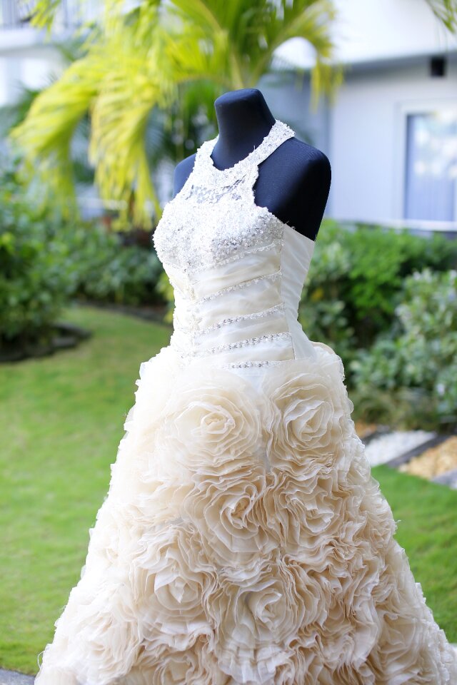 Wedding dress dress lady's dress