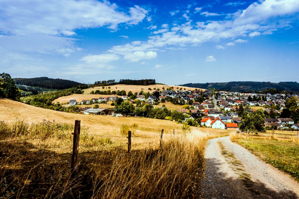 Balve trail landscape