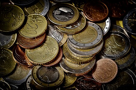 Euro specie loose change
