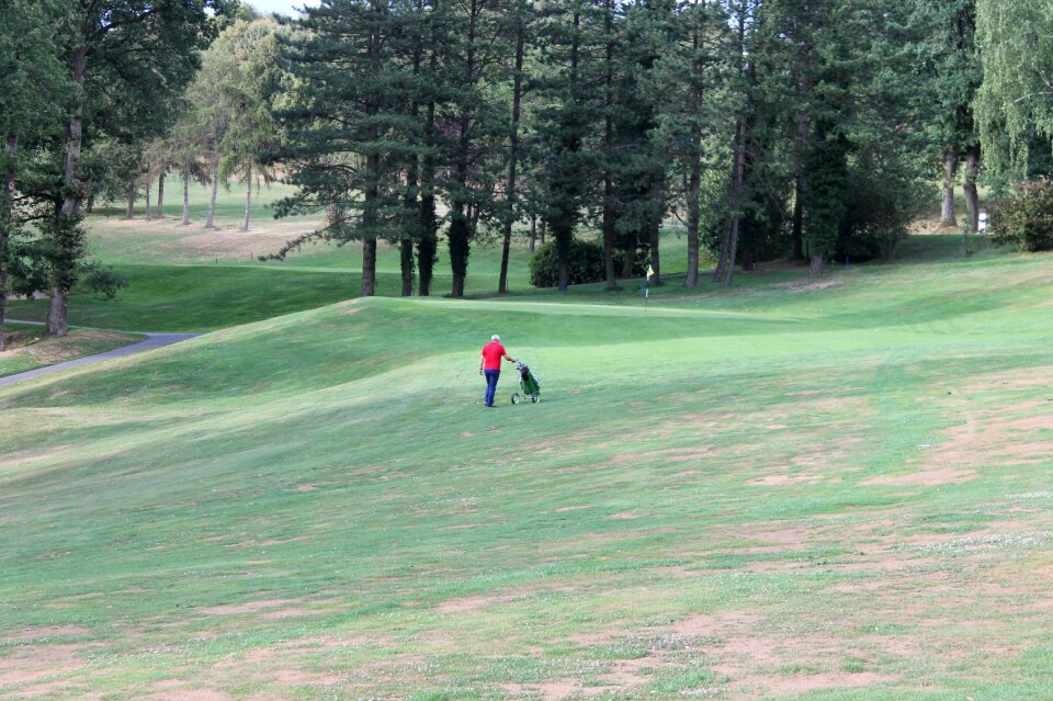Golf course golfers golfer