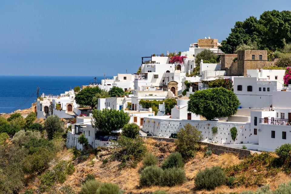 Landscape sea greek