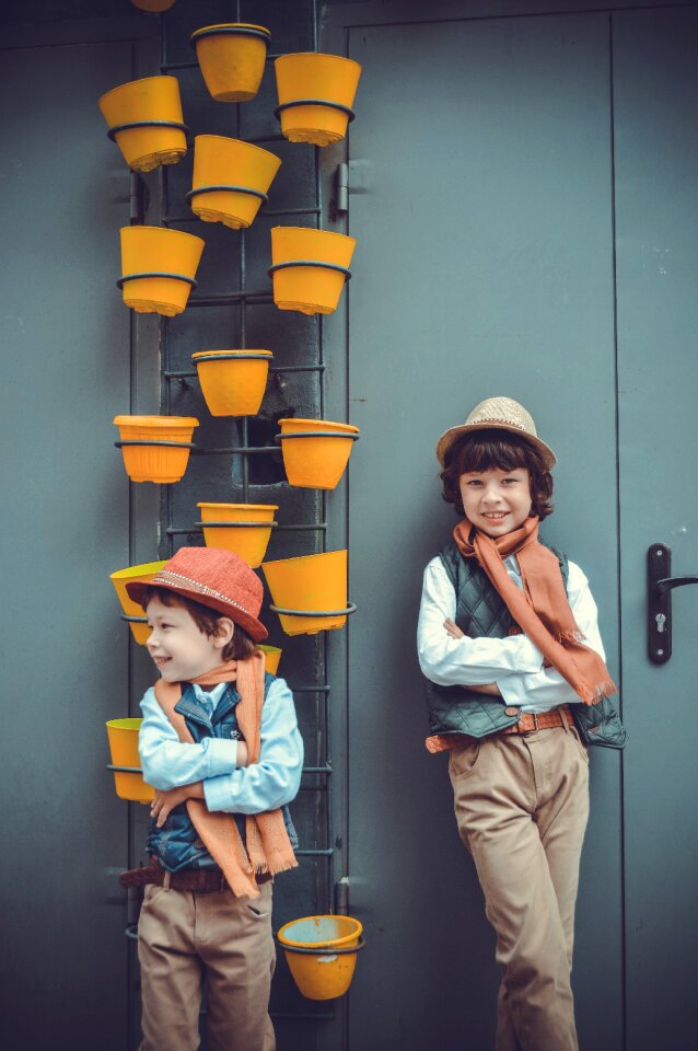 Emotions portrait boy