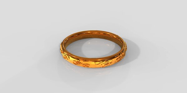 Ring pattern ornament Free photos