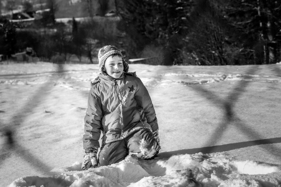 Fun snow cold