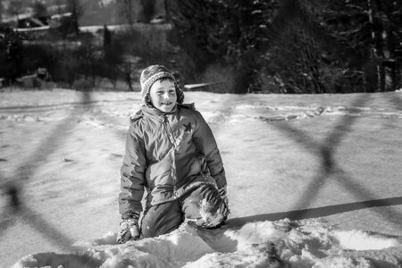 Fun snow cold