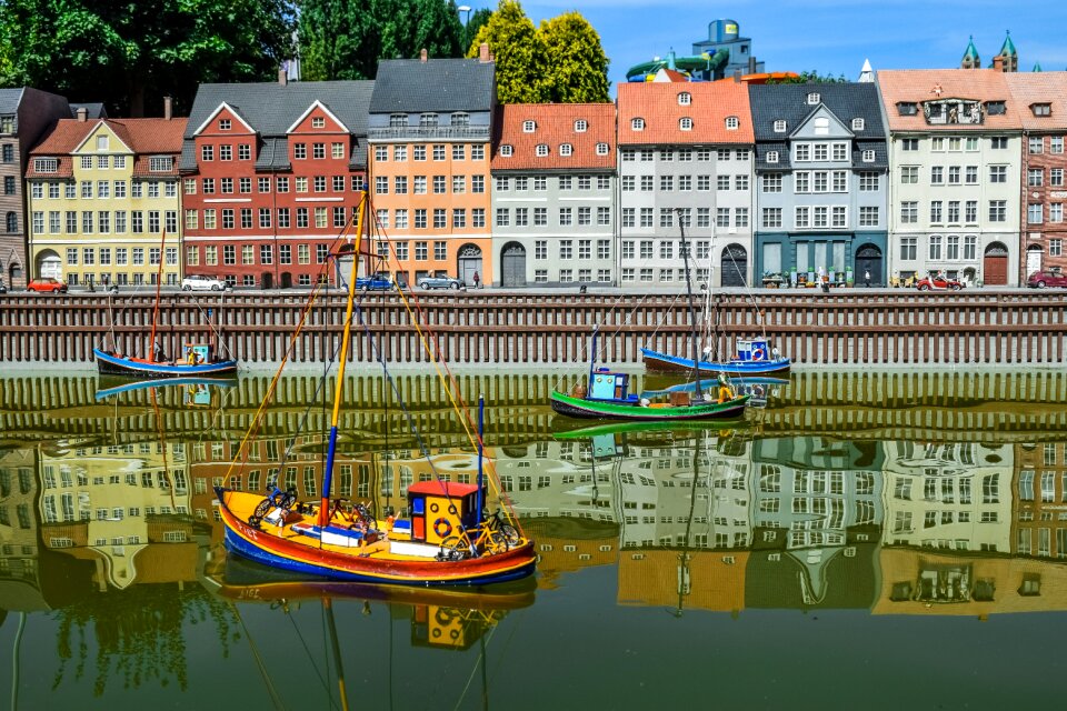 Copenhagen harbor boats