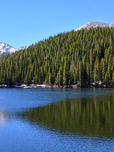 Rocky mountains water nature photo