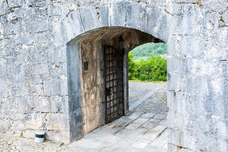 Goal closed fortress photo