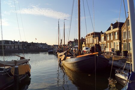 Sun water go boating