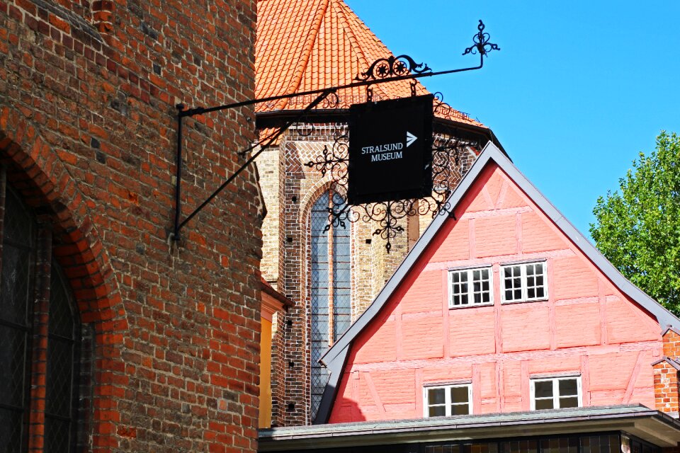 Facade historic center building