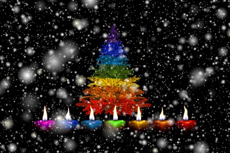 Colorful rainbow rainbow colors