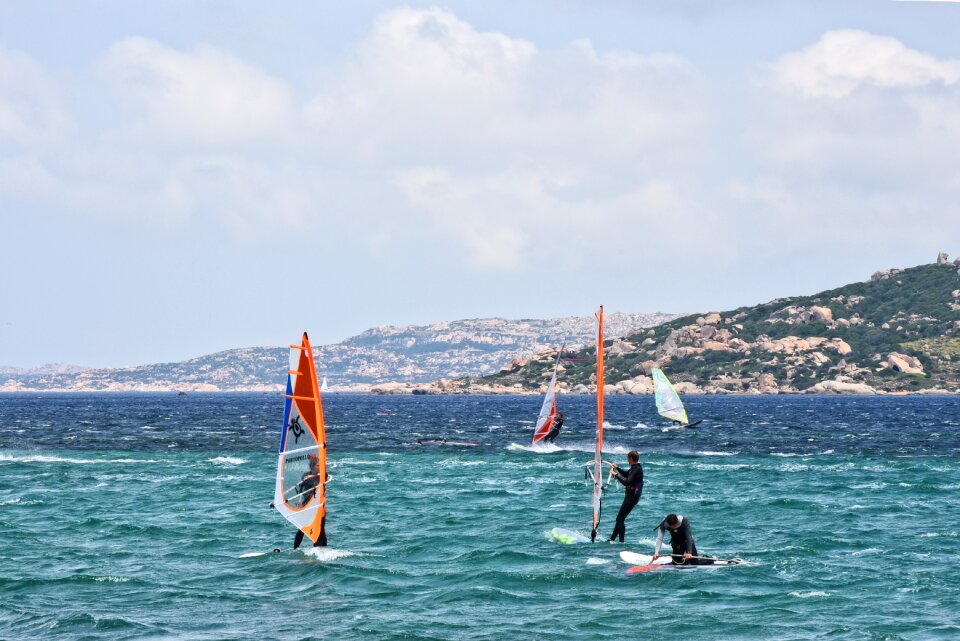 Water sport action