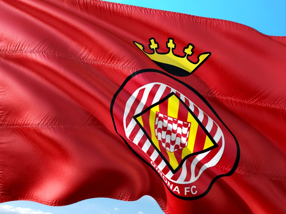 La liga flag girona fc
