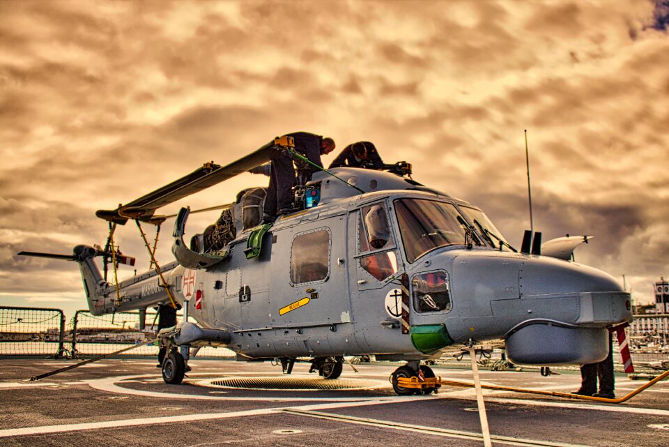 Aircraft fly military