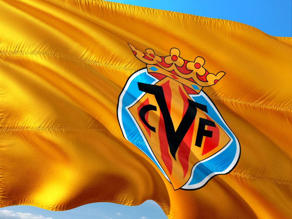 La liga flag fc villarreal