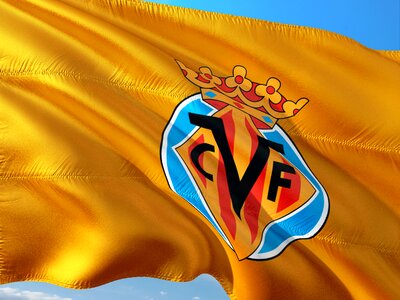 La liga flag fc villarreal