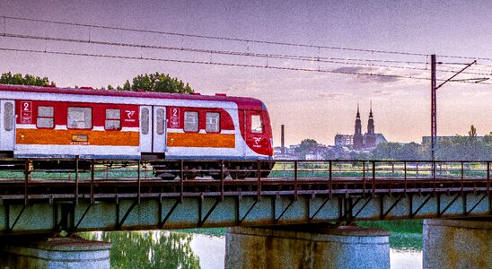 River crossing opole photo