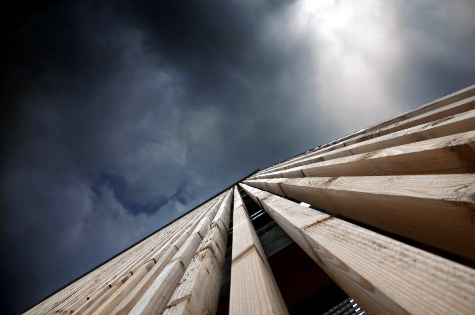 Positive energy sky hqe building