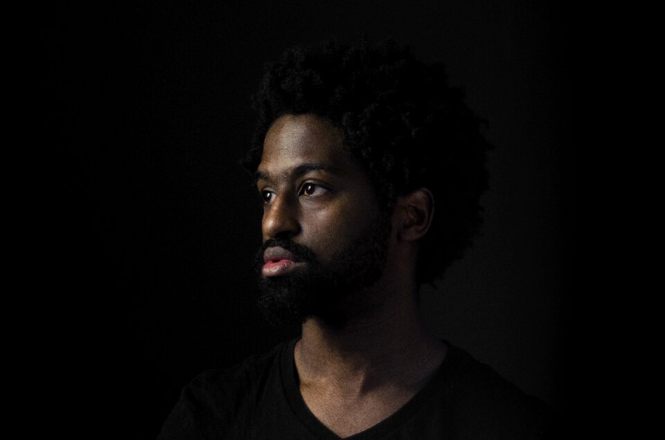 Black man musician