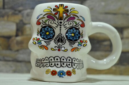 Skull catrina design