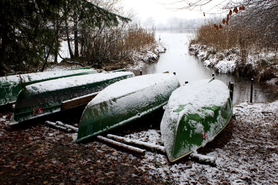 Nature landscape lake