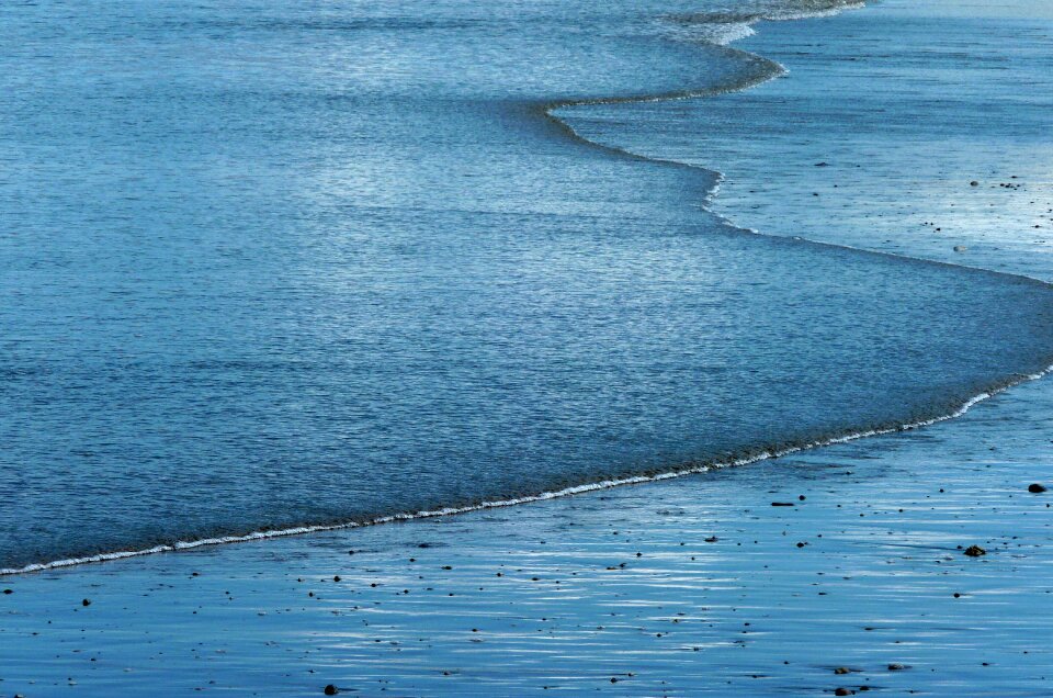 Blue ocean abstract