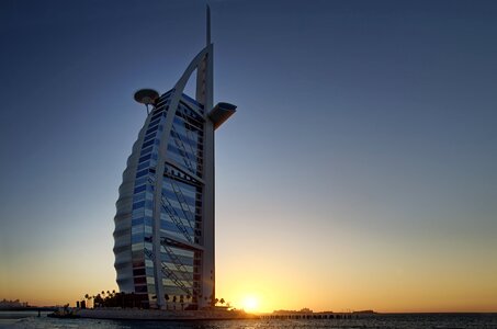 Burj al arab architecture city photo