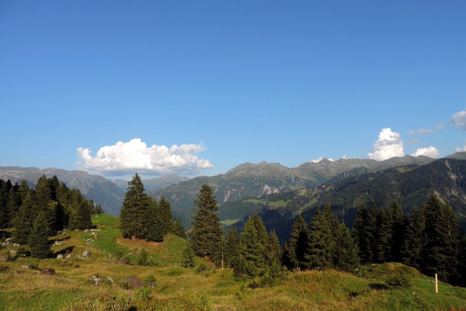 Mountains spring heaven