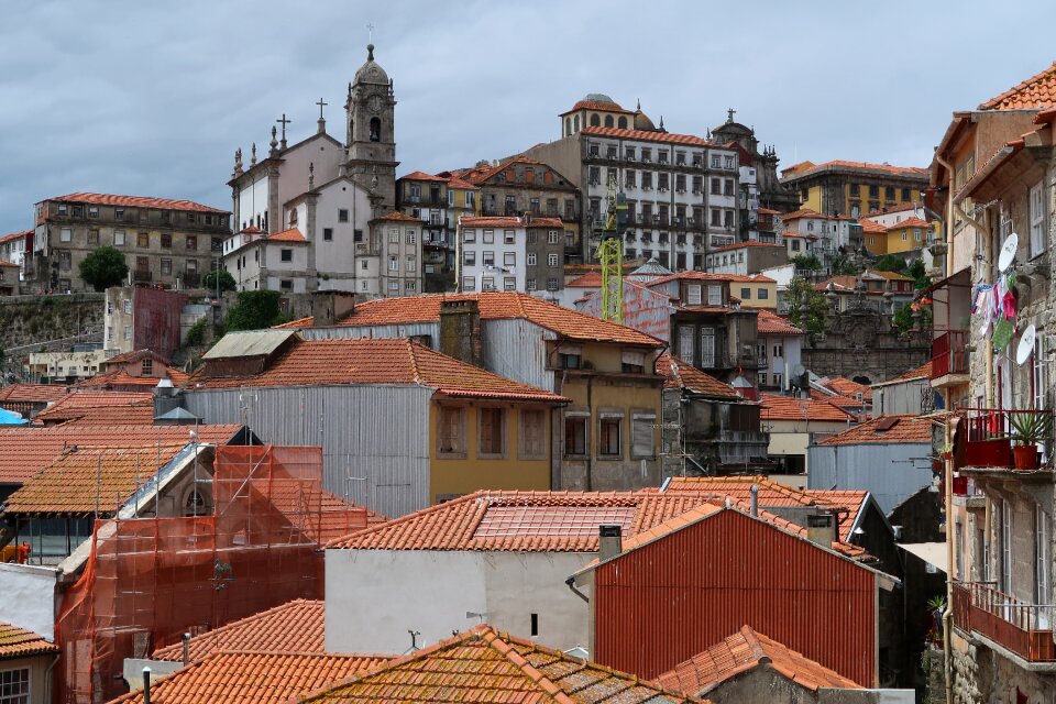 Porto city buildings