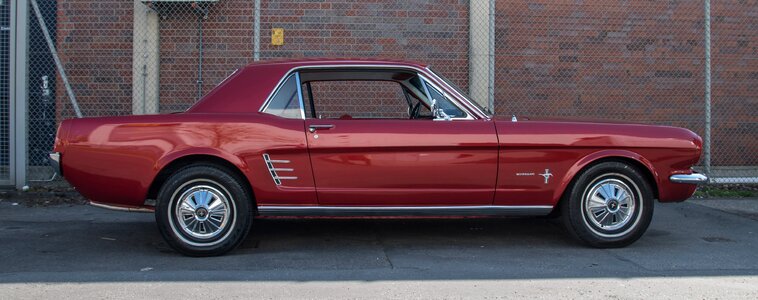 Coupe oldtimer vehicle
