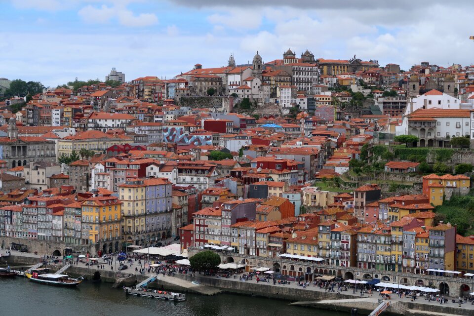 Porto city old photo