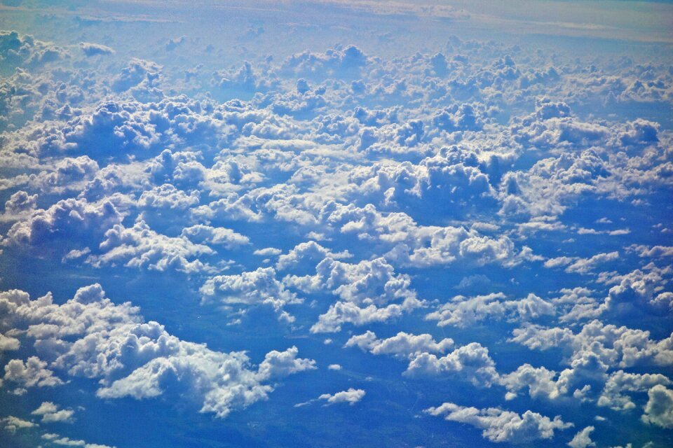 Cloudscape flight weather