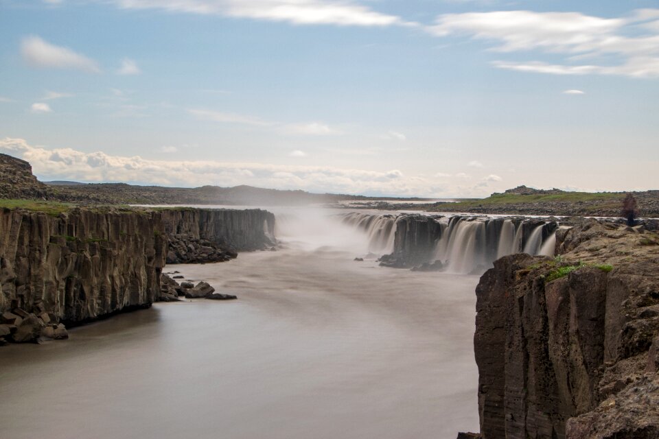 Long exposure nature landscape photo