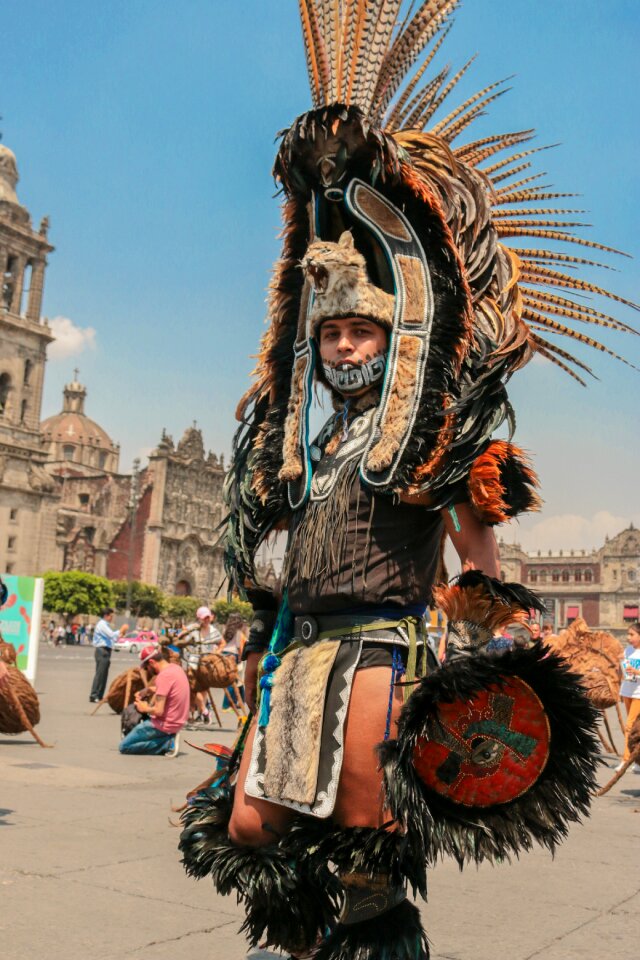 Travel traditional portrait