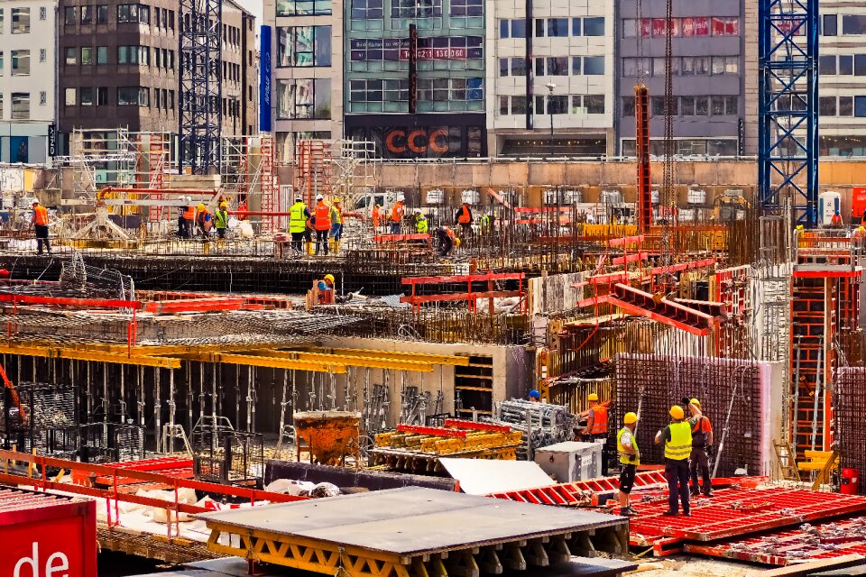 Construction work housebuilding building