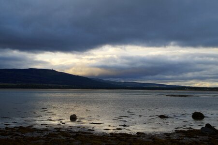 Lake united kingdom clouds photo