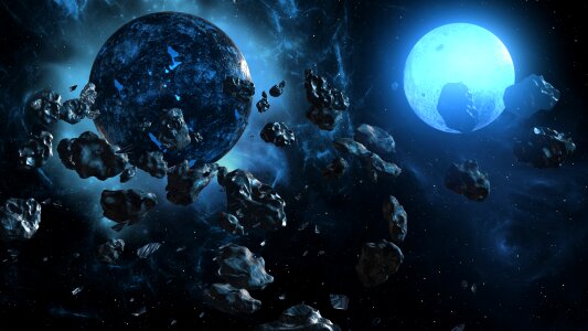 Space sphere galaxy